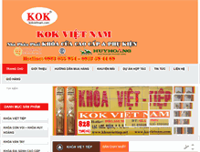 Tablet Screenshot of kokvietnam.com